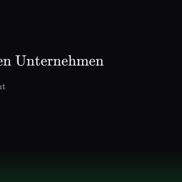 Wie man ein Unternehmen mit KI-Agenten aufsetzt — Ein Praxisbericht
